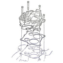 1964-79 GM A-Body F-Body 4bbl V8 Carb Bolts 4pc