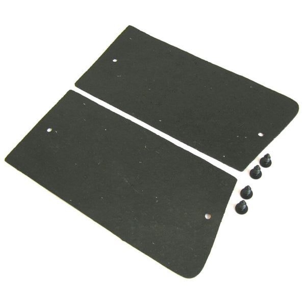 1970 - 72 Cutlass / 442 W-30 Radiator Side Seals NO AC 2-3 Radiator 6pc