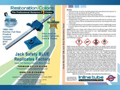 1968-72 Pontiac, GTO, Firebird Jack & Base Correct Blue Spray Paint 1pc