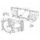 1969-70 Pontiac GTO 1969-72 Grand Prix Ram Air III & IV & AC Cars Lower Valence Air Dam Correct Hardware Kit 12pc