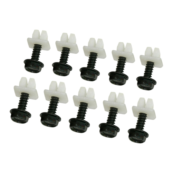 1968-69 GTO Front Fender To Inner Fender Bolts & Plastic Inserts 20pc