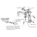1968-71 Pontiac LeMans Grand Prix Air Conditioning Liquid Jumper Tube