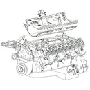 1964-72 Olds, Cutlass Exhaust Manifold Bolts & Washers 20pc, Also 1979 Trans Am Olds 403 Engine