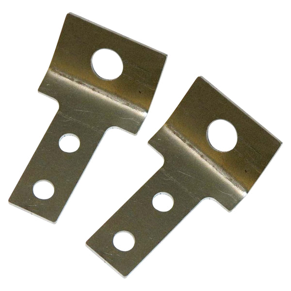 1969-72 Cutlass Radiator Core Support Lower Fan Shroud Mounting Tabs, Pair