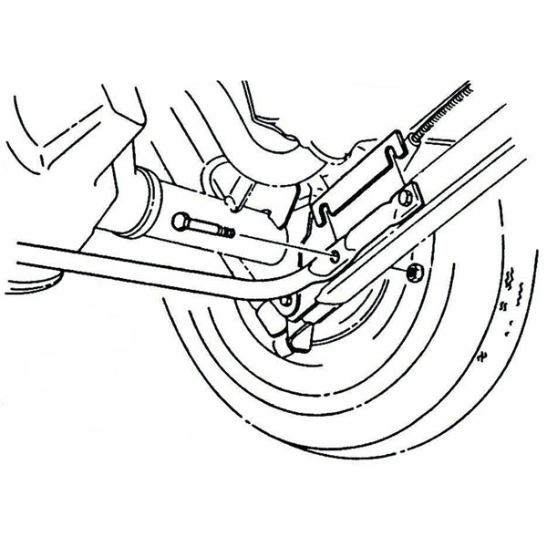 1964-72 GM A-body Rear Sway Bar Shim Kit 4pc