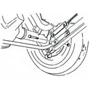 1964-72 GM A-body Rear Sway Bar Shim Kit 4pc