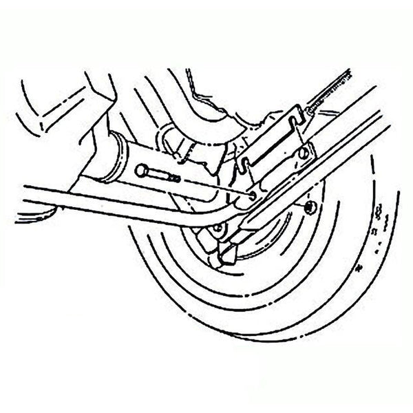 1964-72 GM A-body Lower Rear Control Arm Inserts 2pc