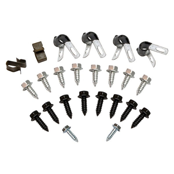 1970 Olds Cutlass Rear Bumper Tail Lights Mounting Kit 24pc, Does both sides - Tail Lights to The Rear Bumper