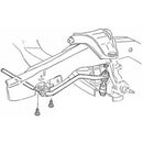 1964-72 A-Body, 1967-69 F-Body, 1968-74 X-Body Sway Bar Collar Bolts 4 pc Kit
