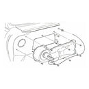 1968-72 Pontiac GTO Chevrolet Chevelle Non AC Heater Box Mounting Kit 9pc