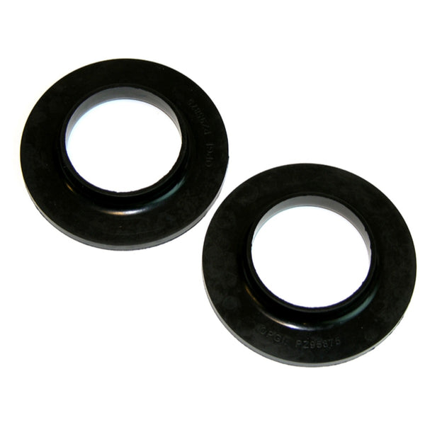 1964-77 GM A-Body Rear Spring Insulator Black Rubber 2pc