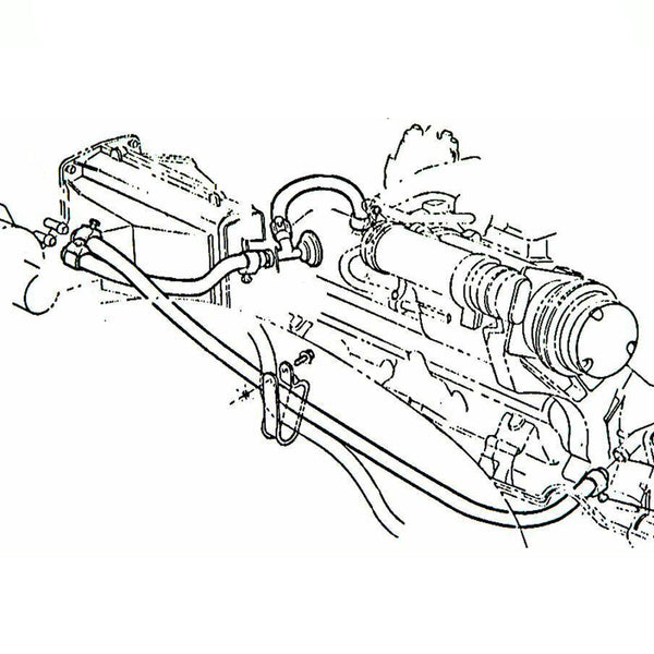 1964-79 Pontiac Heater Hose Clamps For AC Cars 6pc