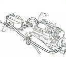 1964-79 Pontiac Heater Hose Clamps For AC Cars 6pc