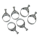 1964-79 Pontiac Heater Hose Clamps For AC Cars 6pc