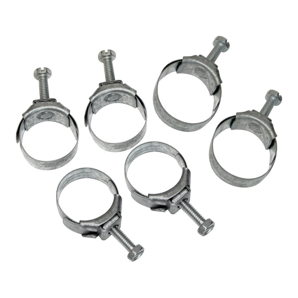 1964-79 Pontiac Heater Hose Clamps For AC Cars 6pc