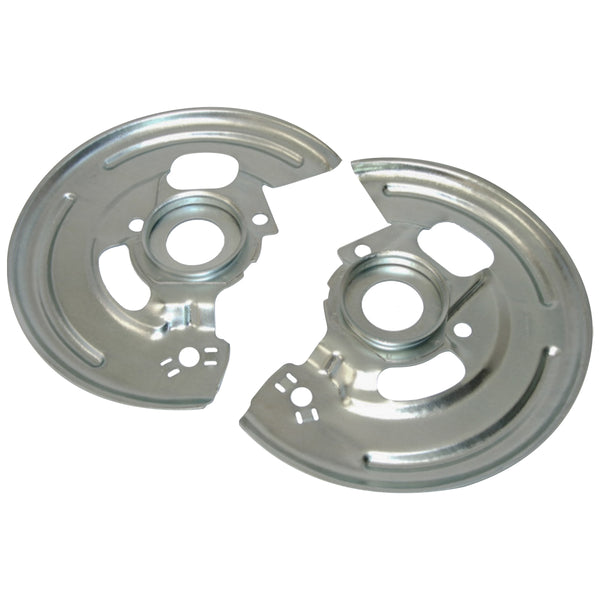 1967-68 GM A-Body F-Body 4 Piston Front Disc Backing Plates 2pc