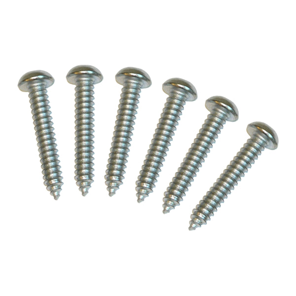 1968-72 GM A-Body Front Arm Rest Base Screws 6pc Kit
