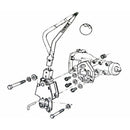 1967-69 GM A-Body 4 Speed Shifter Mounting Bracket To Trans Body Bolt Kit 6pc