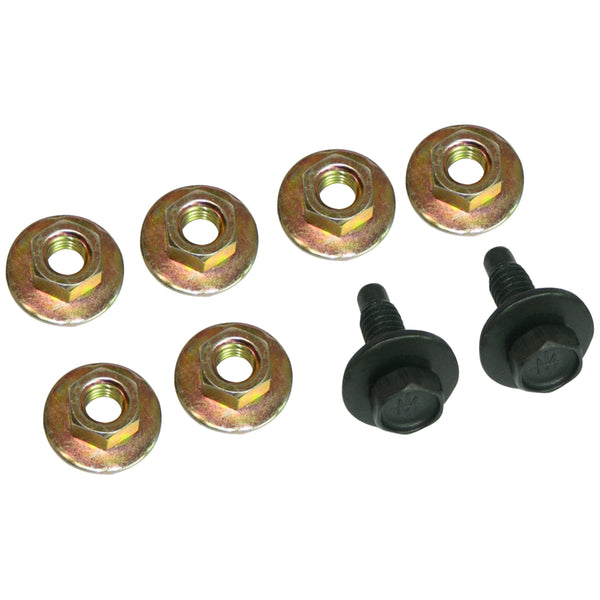 1964-72 GM A-Body Bucket Seat Mounting Hardware 8pc Kit