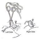 1969 Camaro Firebird 1969-74 Nova Omega Ventura Apollo Front Disc Brake Hose Brackets Kit 10pc