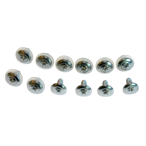 1969-72 Cutlass 442 Rear End Trunk Lip Trim Screws & Plastic Washers 20pc