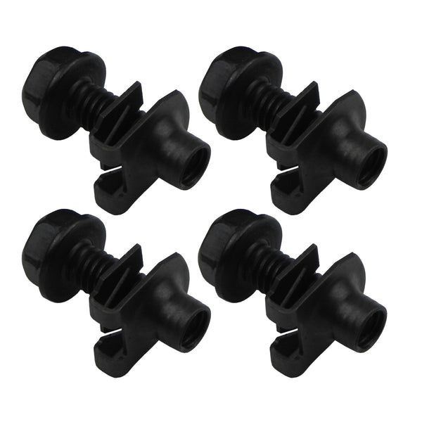 1964-77 GM A-Body  67-69 F-Body  68-74 X-Body  Front Shock Lower Mount Bolts & Clips 8pc