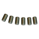 1964-74 Olds Engine Block Locating Pins For Heads & Timing Cover 6pc, Also 1979 Trans Am Olds 403 Engine