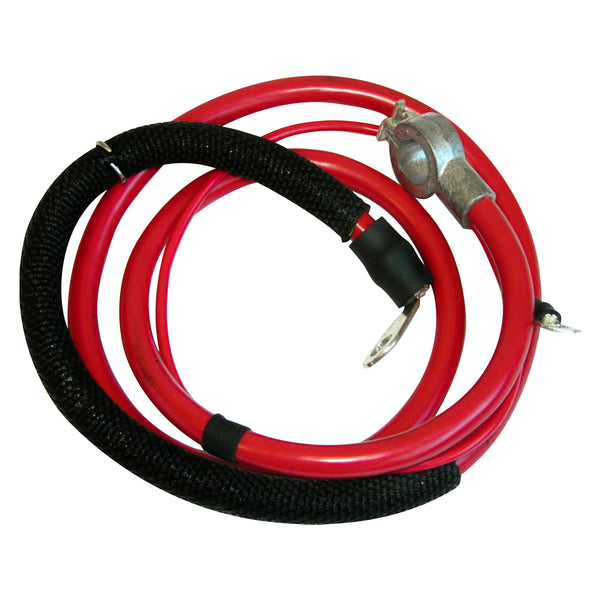 1970 Cutlass Positive Battery Cable 455CID & 350 With Automatic Trans Red 1pc