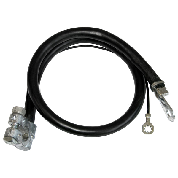 1971 Oldsmobile Cutlass 442 Negative Battery Cable 455CID V8 Black 1pc
