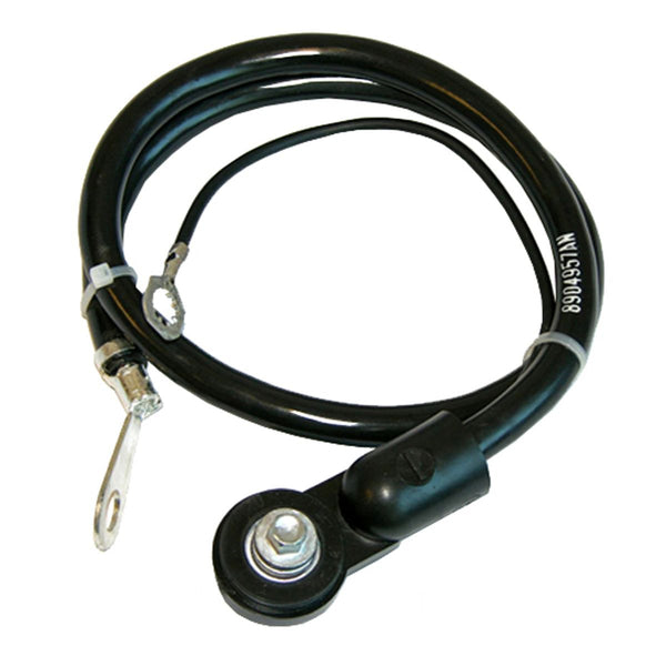 1972 Cutlass 442 Negative Battery Cable 455CID V8 Black 1pc