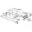 1964-72 GM A-Body 4 Speed Rod Fitting Shifter Rod To Shifter 1pc