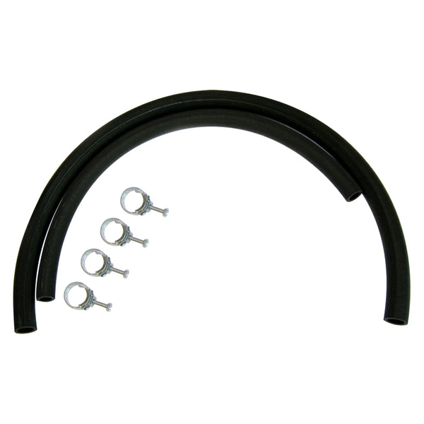 1968-72 Pontiac LeMans Non AC Ribbed Heater Hose Kit 3/4 & 5/8 6pc
