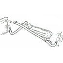 1965-77 Pontiac (All) Heater Hose Bracket For Non AC Cars