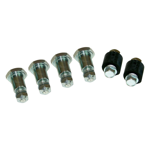 1968-69 Pontiac GTO Hideaway Headlight Door Bolts and Bump Stops 6pc
