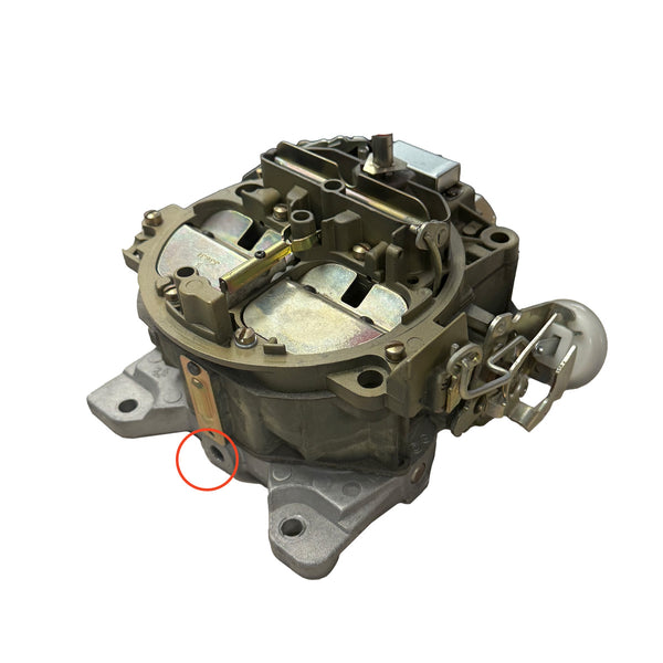 1968-74 Pontiac Carb Vacuum Fitting PB With 2 Vacuum Outlets 1 pc