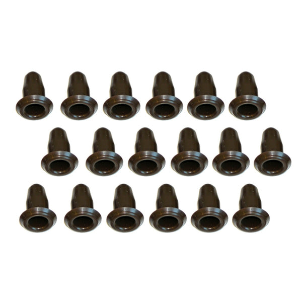 1964-81 GM Door & 1/4 Panel Fastener Grommet Brown Plastic 18 pc