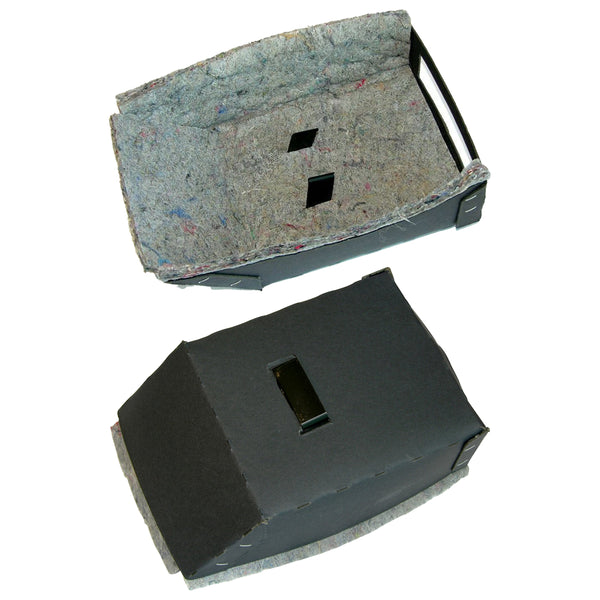 1966-70 GM A-Body Speaker Cover, Angle End, Has Clip, 1pc