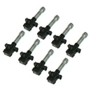 1969-72 Pontiac headlight adjuster (all EXC 70 tempest A-body) Used To Hold The Headlight Bucket To Support Bracket 8 pc Kit