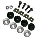 1964-77 GM A-Body X-Body Front Shock Mounting Hardware With Insulators 18pc