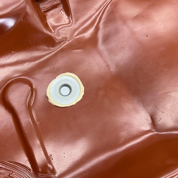 1968-72 GM A-Body Rear Seat Floor Drain Plug 2pc Kit