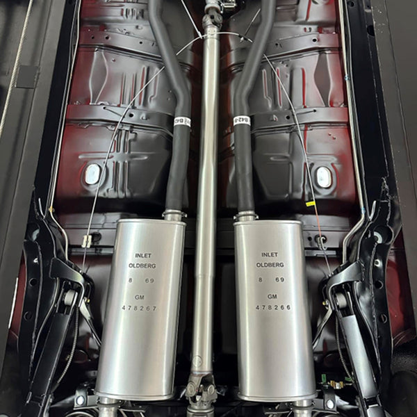 1964-72 GM A-Body Trunk Floor Body Drain Plug 3pc Kit