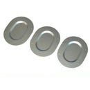 1964-72 GM A-Body Trunk Floor Body Drain Plug 3pc Kit