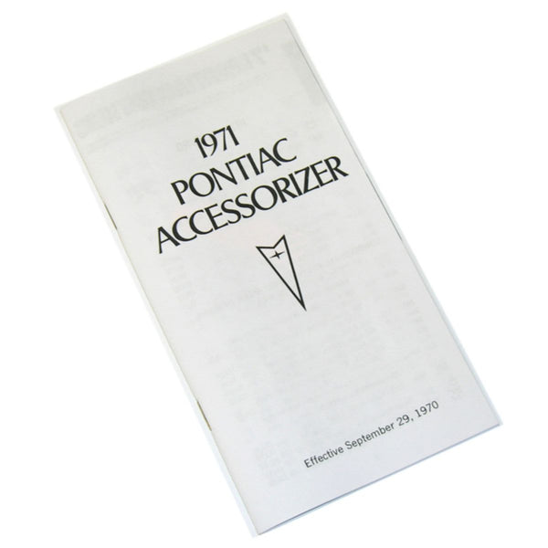 1971 Pontiac GTO Lemans Accessorizer