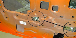 GM Door Panel Foam Washer 2 pc Kit used on all GM cars & trucks