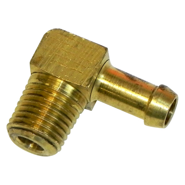1964-65 Pontiac (All Models) Brass Fuel Pump Fitting 90 Degree 5/16"