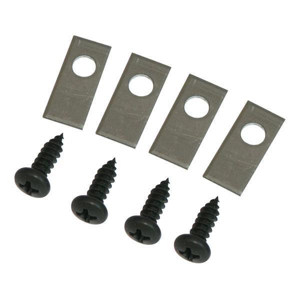 1969 Pontiac GTO Lower Valance Grills Mounting Kit 8pc