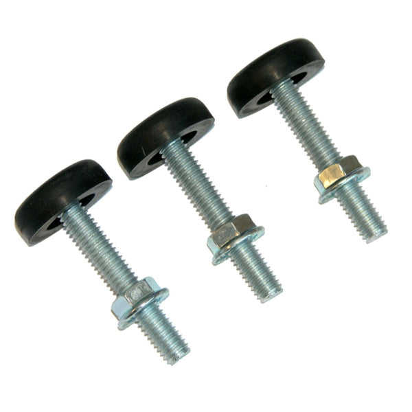 1969-72 Oldsmobile 442  W30 Outside Air Hood Adjustment Bumpers 3pc