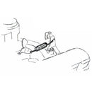 1964-79 Pontiac GTO Firebird 4bbl Throttle Return Spring 1pc Blue