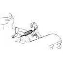 1964-79 Pontiac GTO Firebird 4bbl Throttle Return Spring Yellow Additional Tension 1pc