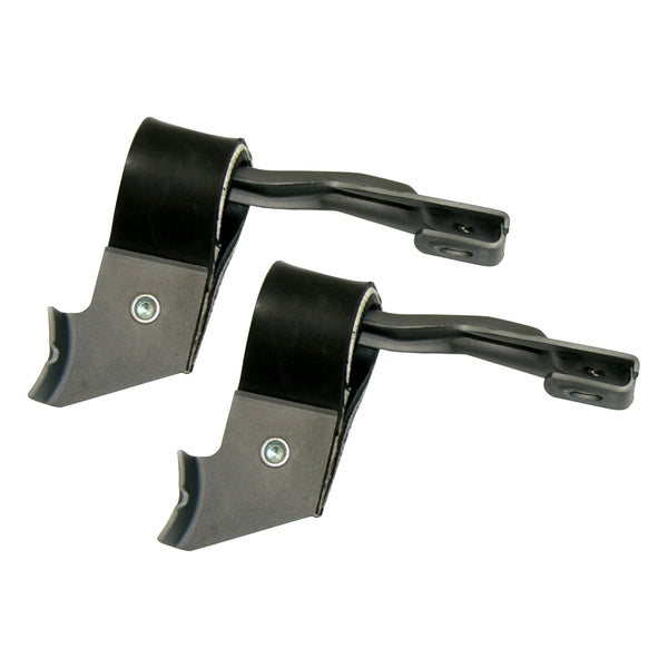 1970-72 Oldsmobile Cutlass W31 F85 Dual Exhaust Tail Pipe Hanger Non Cut Out Bumper or Trumpet Tip 2pc